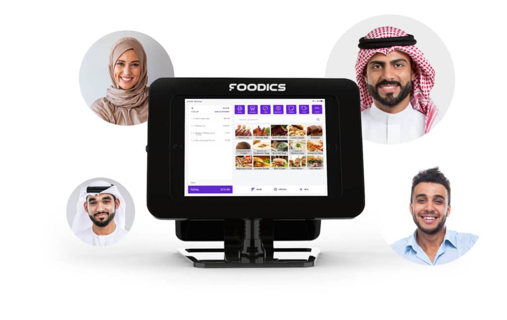 Foodics Console with people as partners