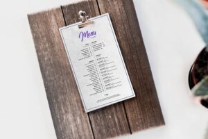 Restaurant Menu Design