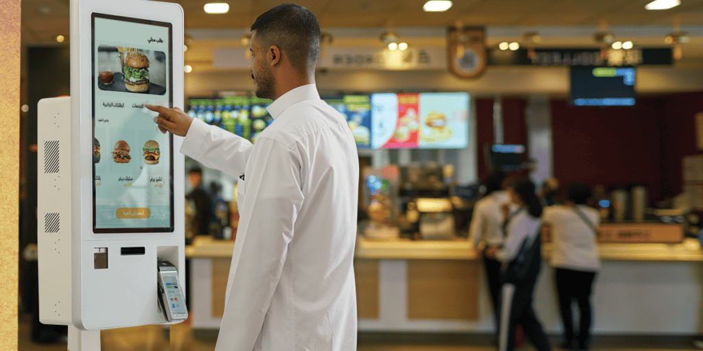 Self-ordering kiosks