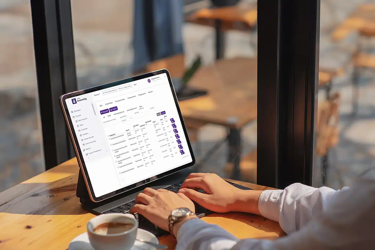 Restaurant COGS tracking system showing food cost analysis and inventory management